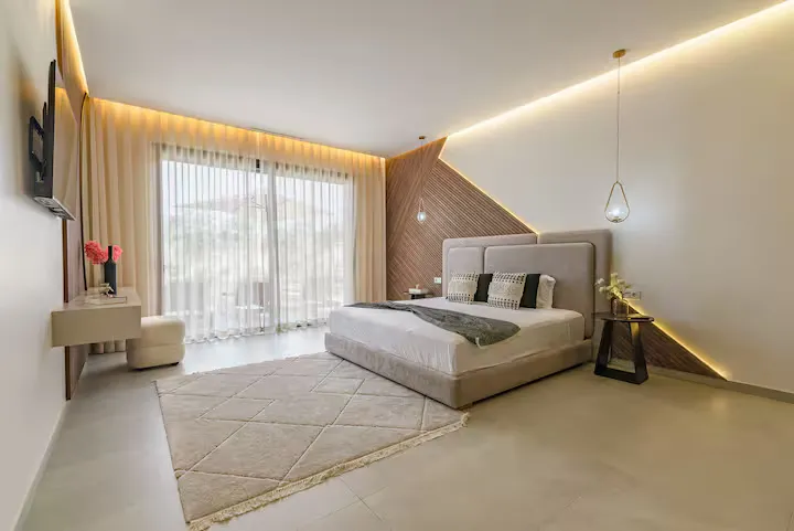 Villa Milabel - Modern Luxury Bedroom Design Marrakech
