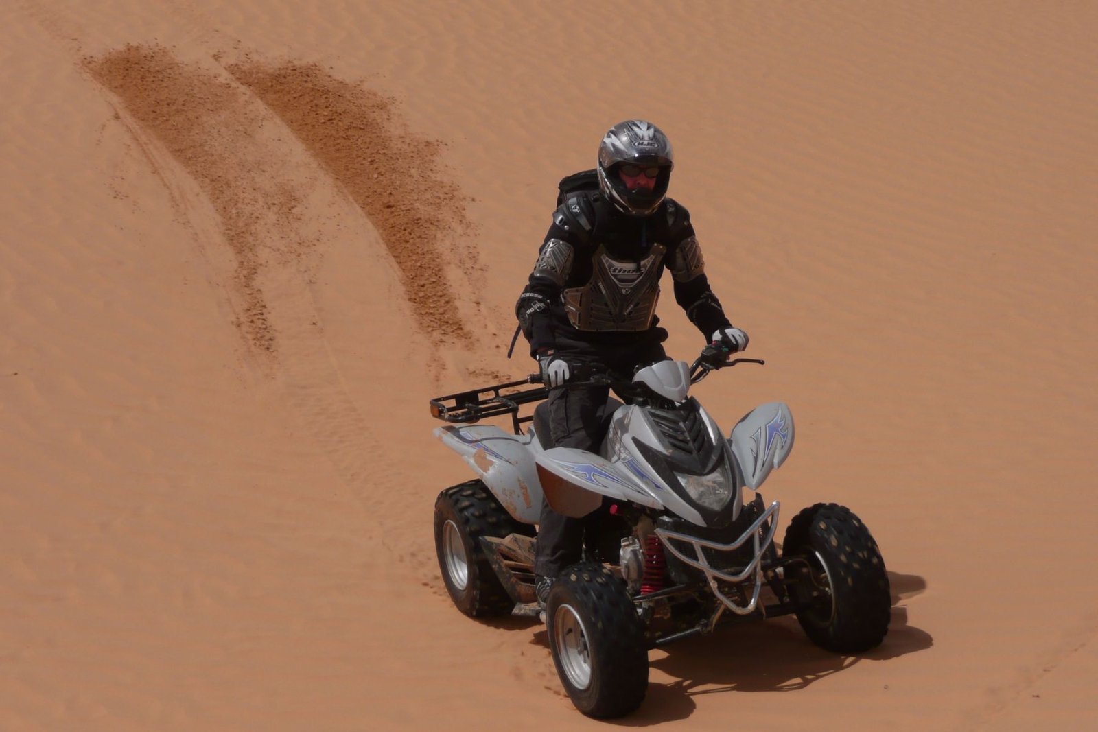 Quad biking adventure on a thrilling desert safari marrakech excursion